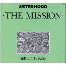 MISSION Serpent's Kiss (Bat-Ant Records ‎– SH86UH)  Belgium 1986 LP (Live Vredenburg Utrecht)